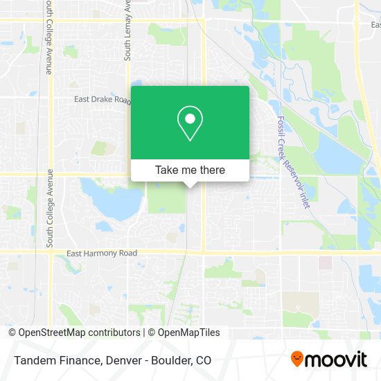 Mapa de Tandem Finance