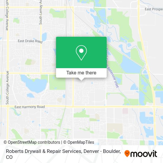 Roberts Drywall & Repair Services map