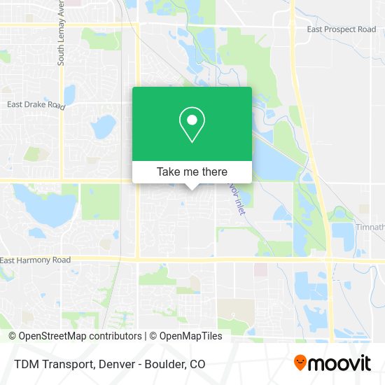 TDM Transport map