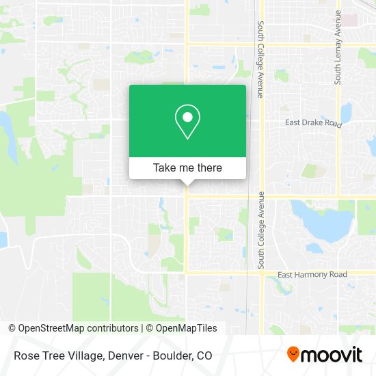 Mapa de Rose Tree Village