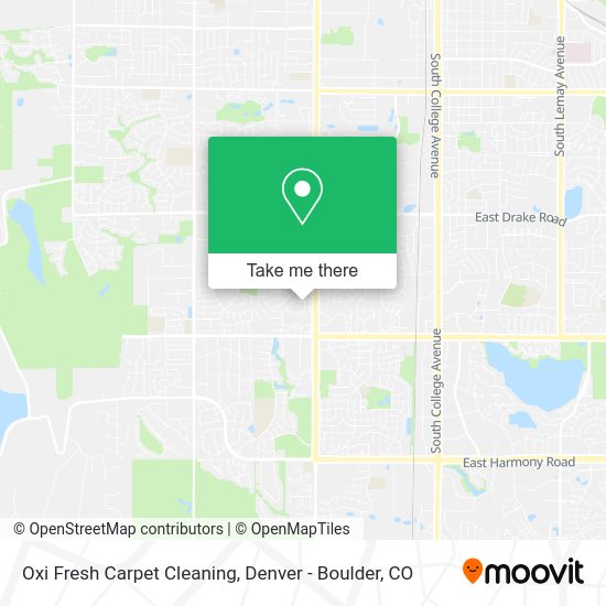 Oxi Fresh Carpet Cleaning map