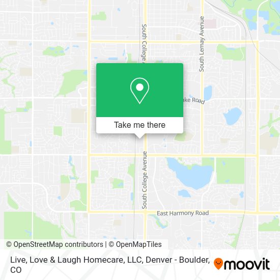Live, Love & Laugh Homecare, LLC map