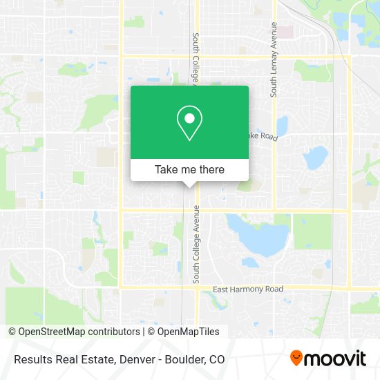 Results Real Estate map