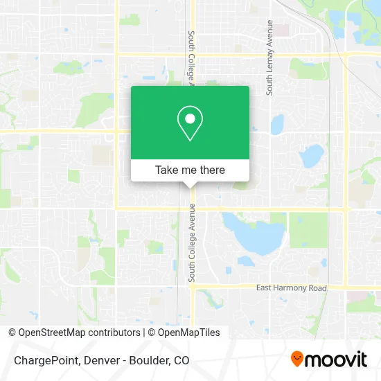 ChargePoint map