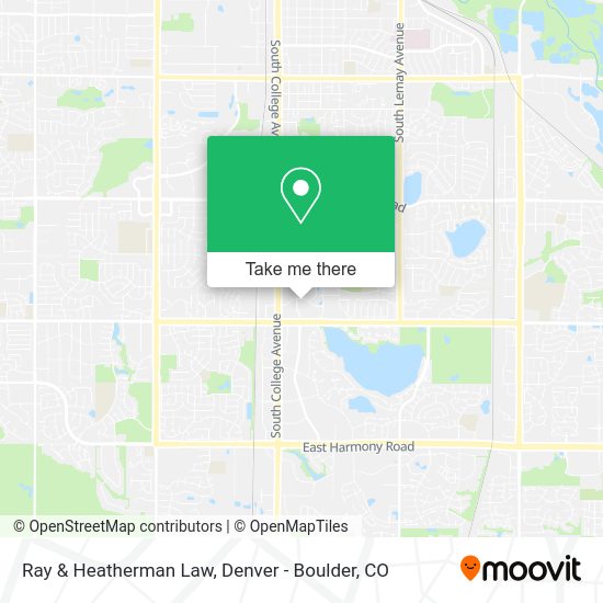 Ray & Heatherman Law map