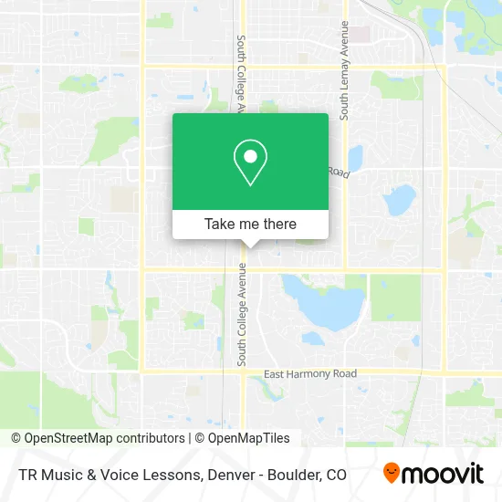 TR Music & Voice Lessons map