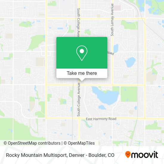 Rocky Mountain Multisport map