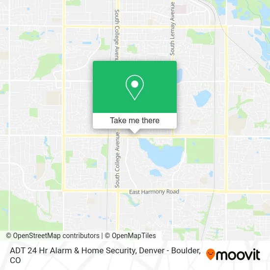 ADT 24 Hr Alarm & Home Security map