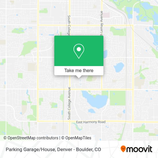 Mapa de Parking Garage/House