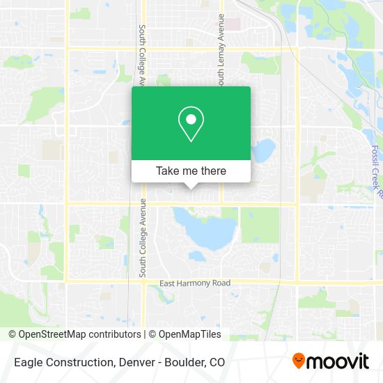 Eagle Construction map