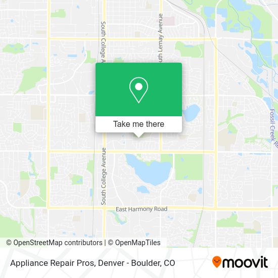 Appliance Repair Pros map