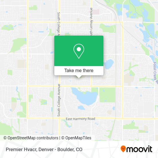 Mapa de Premier Hvacr