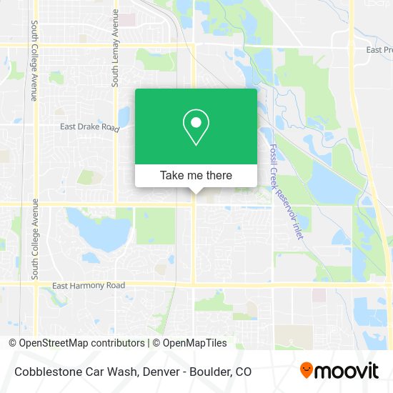 Cobblestone Car Wash map