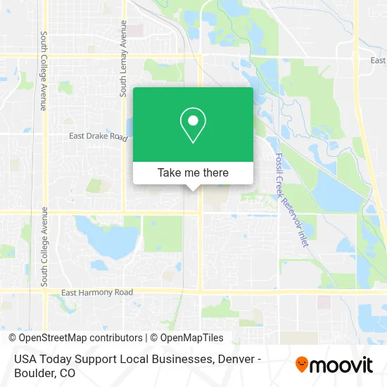 USA Today Support Local Businesses map