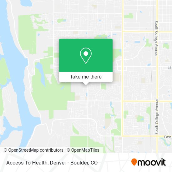 Access To Health map