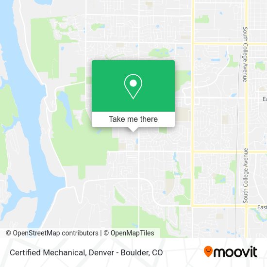 Mapa de Certified Mechanical
