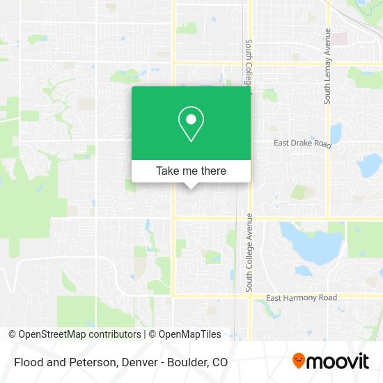 Flood and Peterson map