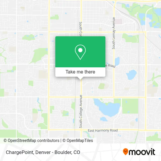 ChargePoint map