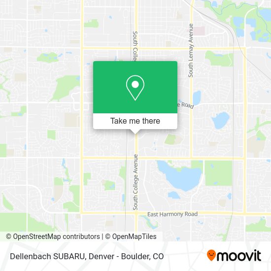 Dellenbach SUBARU map