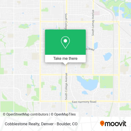 Mapa de Cobblestone Realty