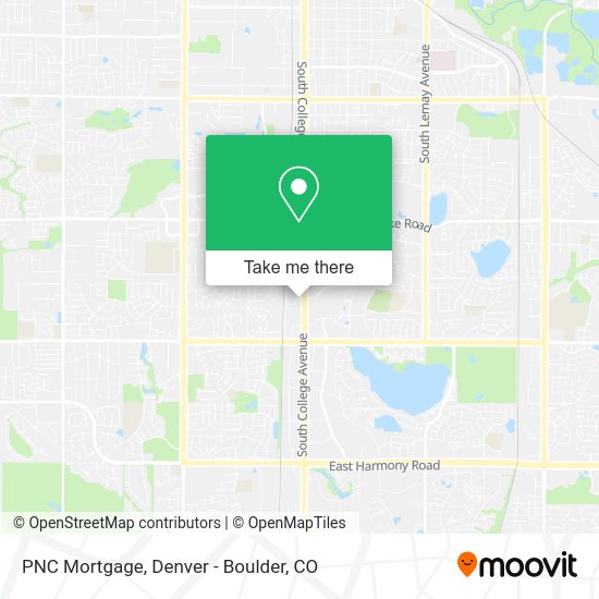 Mapa de PNC Mortgage