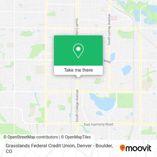Mapa de Grasslands Federal Credit Union