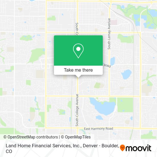 Land Home Financial Services, Inc. map