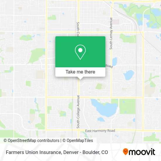 Farmers Union Insurance map