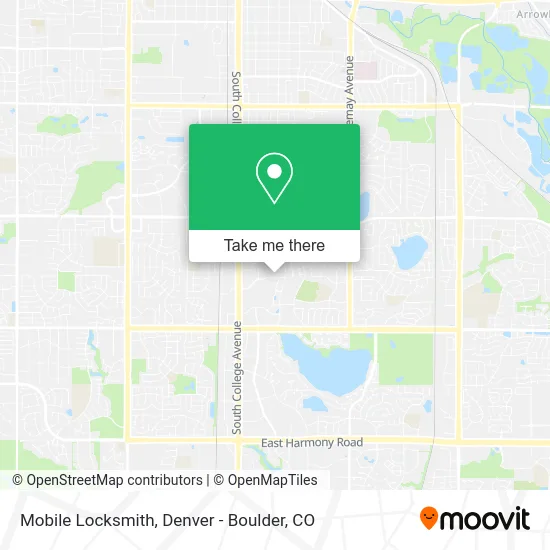 Mobile Locksmith map
