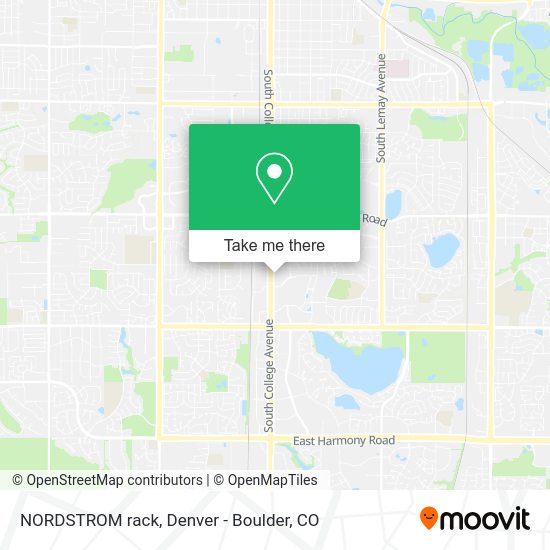 NORDSTROM rack map