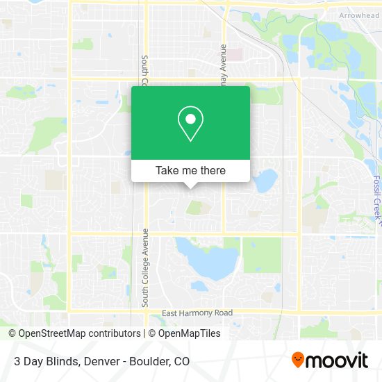 3 Day Blinds map