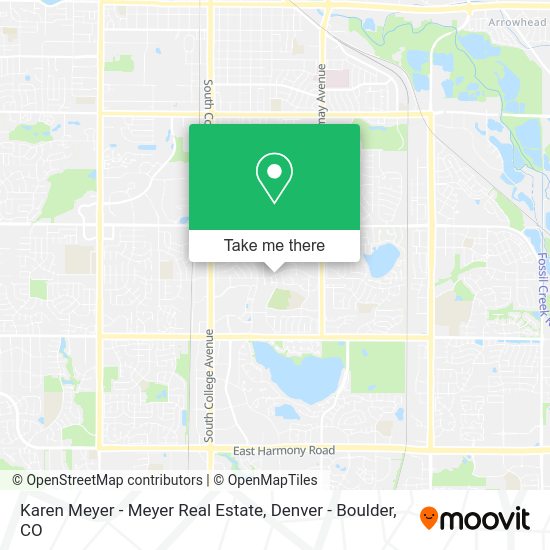 Karen Meyer - Meyer Real Estate map