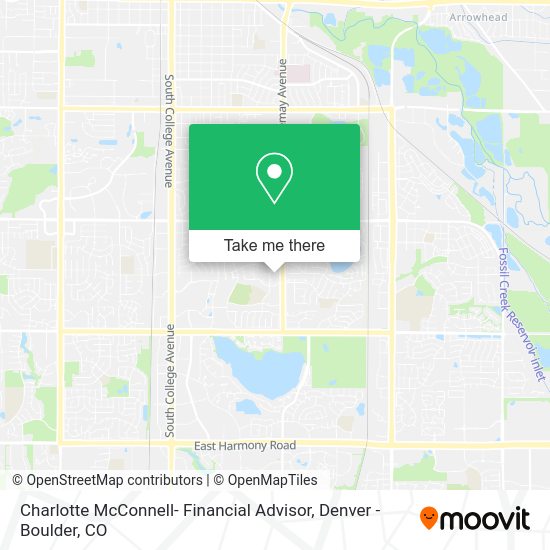 Charlotte McConnell- Financial Advisor map