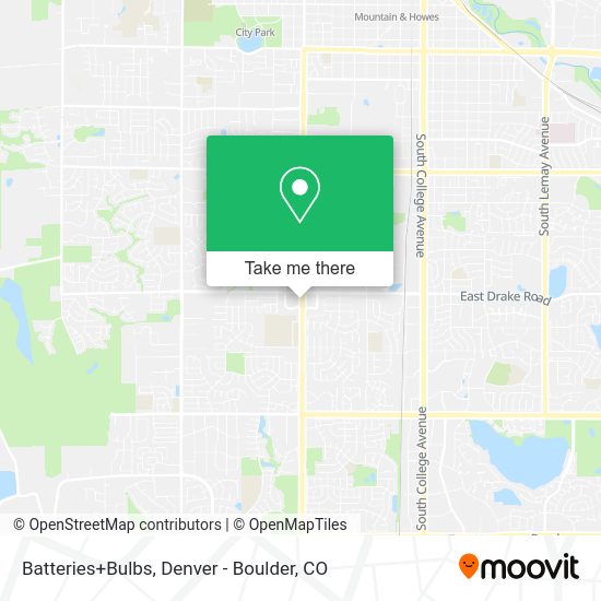 Batteries+Bulbs map