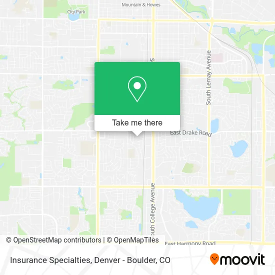 Insurance Specialties map