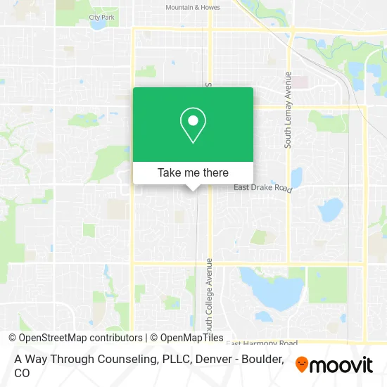 A Way Through Counseling, PLLC map