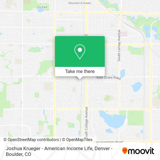Joshua Krueger - American Income Life map