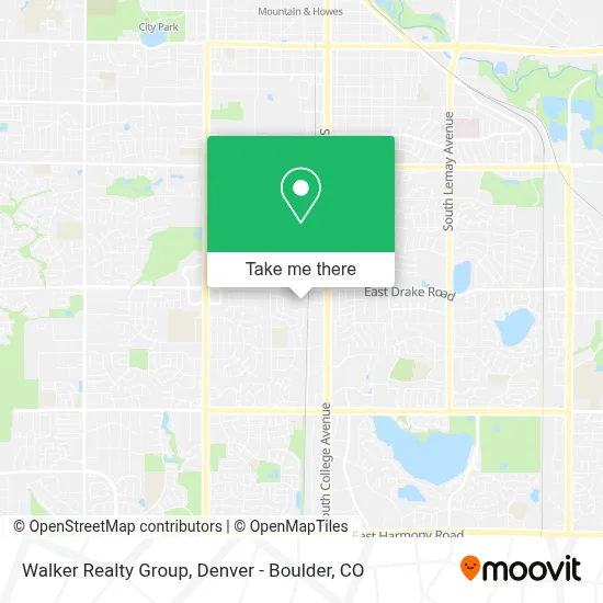 Walker Realty Group map