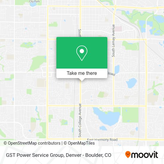 GST Power Service Group map