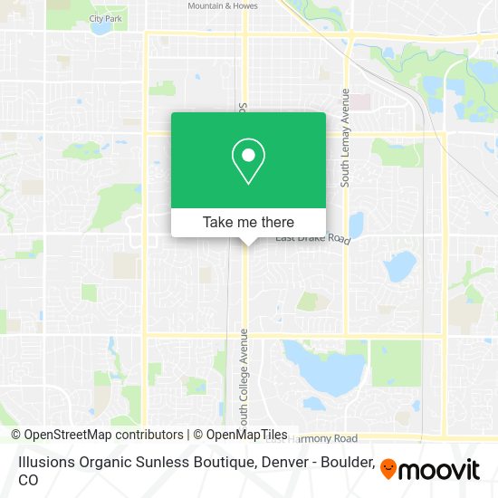 Illusions Organic Sunless Boutique map