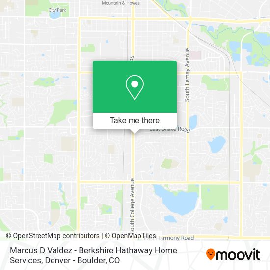 Mapa de Marcus D Valdez - Berkshire Hathaway Home Services