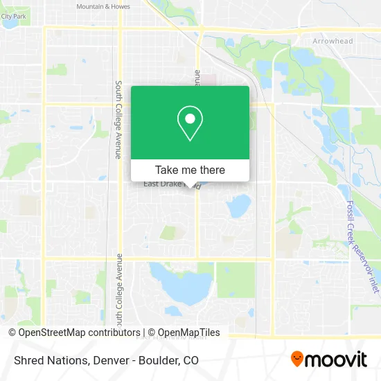 Shred Nations map