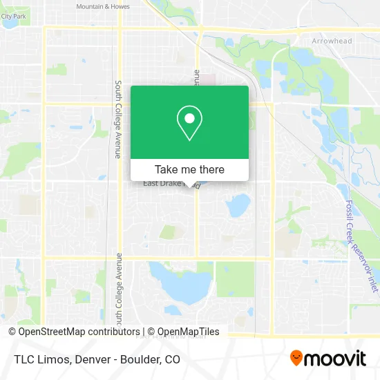 TLC Limos map