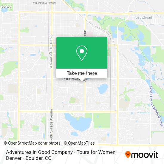 Adventures in Good Company - Tours for Women map