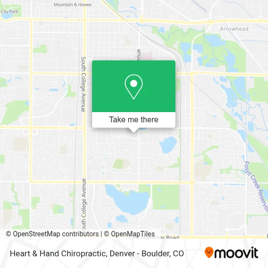Heart & Hand Chiropractic map