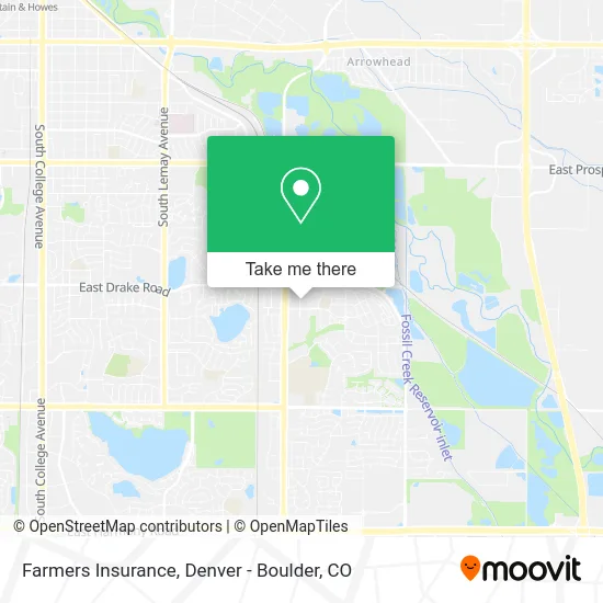 Farmers Insurance map
