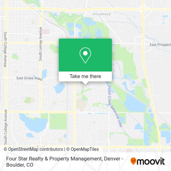 Four Star Realty & Property Management map