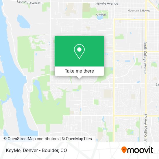 Mapa de KeyMe