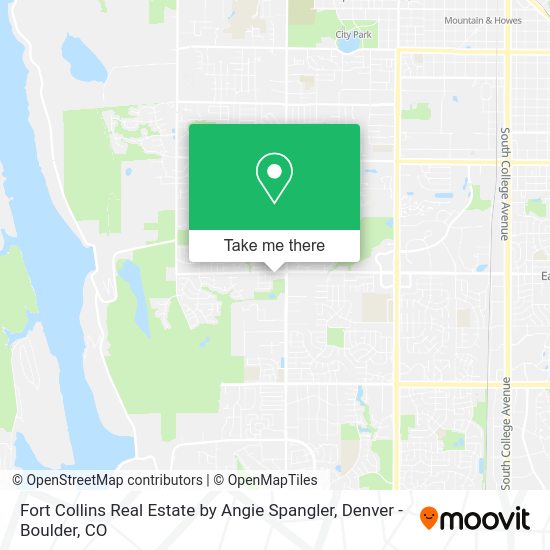 Fort Collins Real Estate by Angie Spangler map