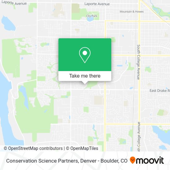 Conservation Science Partners map